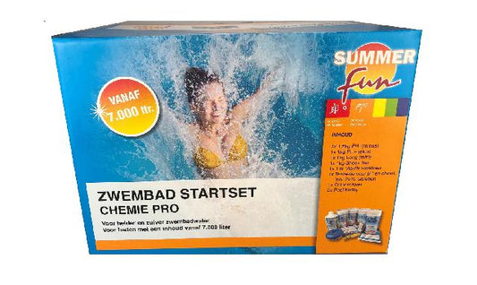 Zwembad startset chemie PRO
